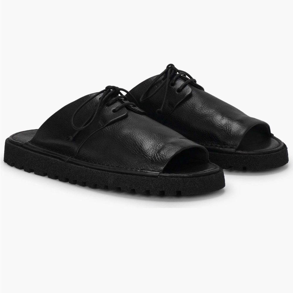Marsèll Sanpomice Slide Sandal Black Size 42 (US 9)